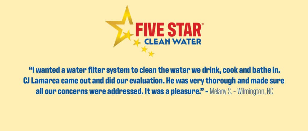 Five Star Clean Water customer review 8