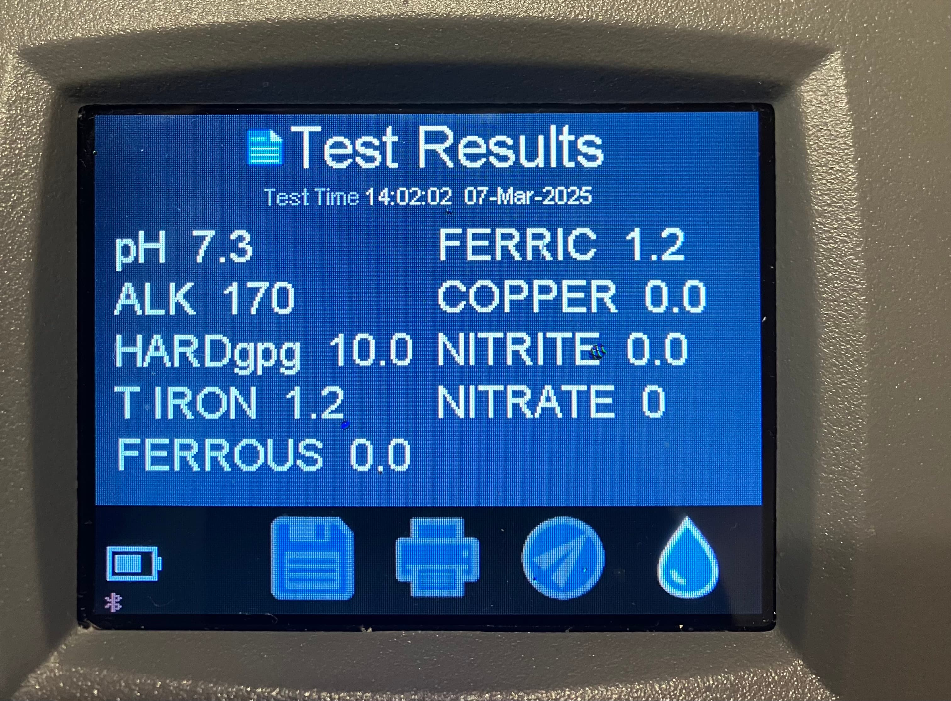 Free Water Testing